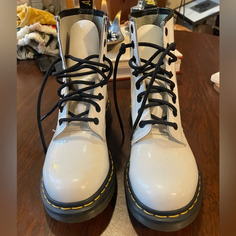 Dr. Martens 1460 Patent Leather The Original Boots - Picture 3 of 12